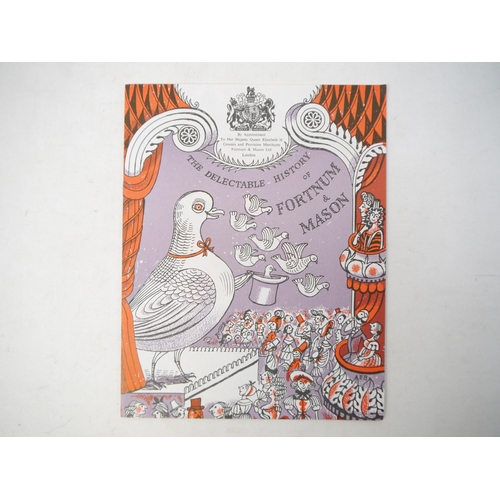 9161 - A small collection of mainly Edward Bawden ephemera, including 'The Delectable History of Fortnum & ... 