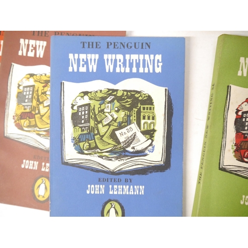 9162 - John Lehmann (edited): 'The Penguin New Writing', 1941-1950, No.'s 1-40, near complete set (lacking ... 