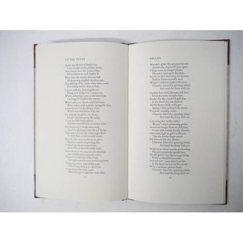 9180 - (Perdix Press), 'Nature Poetry from John Clare (1793-1864) with an introduction by Mark Franklin', S... 