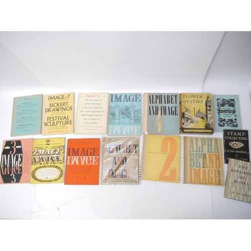 9185 - (Typography, Printing, Illustration), 'Alphabet & Image', Shenval Press, 1946-1948, 4 issues, number... 