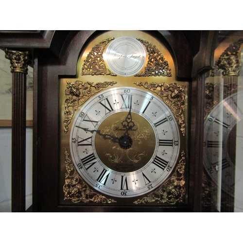 1005 - A Richard Broad, Bodmin Cornwall, England, Longcase clock with brass weight, chiming   (R) £70