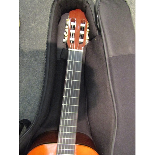 1124 - An Angel Lopez acoustic guitar in soft case