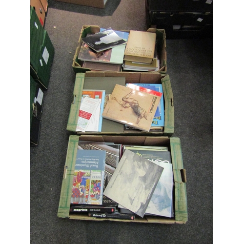 1450 - Three boxes of art related books, 