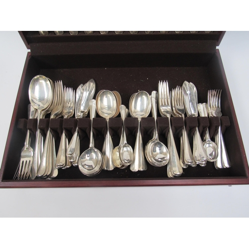 5079 - A canteen of cutlery for 12 place settings by three makers predominately A. Church & Sons Ltd., dati... 