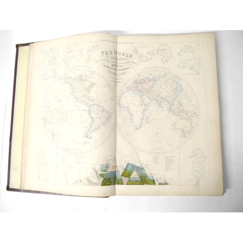 9019 - G.H. Swanston: 'The Companion Atlas to The Gazetteer of the World, comprehending Forty-Eight beautif... 