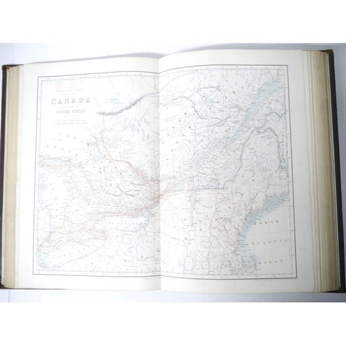 9019 - G.H. Swanston: 'The Companion Atlas to The Gazetteer of the World, comprehending Forty-Eight beautif... 