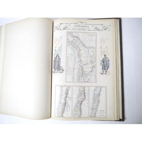 9019 - G.H. Swanston: 'The Companion Atlas to The Gazetteer of the World, comprehending Forty-Eight beautif... 