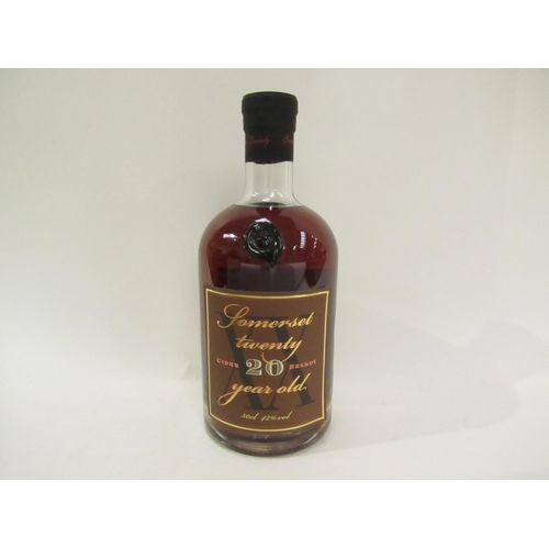 5344 - The Somerset Cider Brandy Co. 20 year old Cider Brandy, bottle No. 914/1487, 1.10.15, 50cl