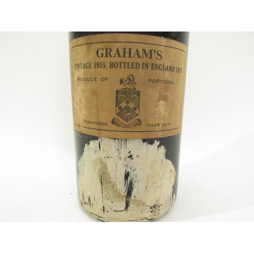 5354 - Graham's Vintage Port 1955, bottled in England 1957    (E) £100-150