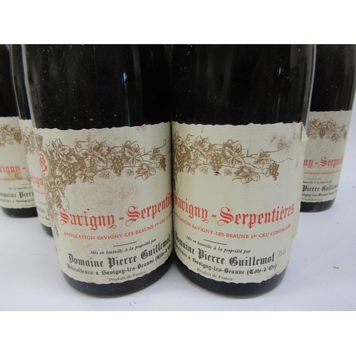 4527 - 1990 Savigny-Serpentieres dom Pierre, 1er Cru x 9      (E) £800-1200