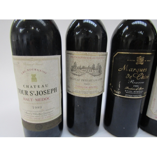 4536 - 1996 Chateau Du Grava, Bordeaux Superieur, 1989 Chateau Tour St Joseph, Haut-Medoc (top seal missing... 