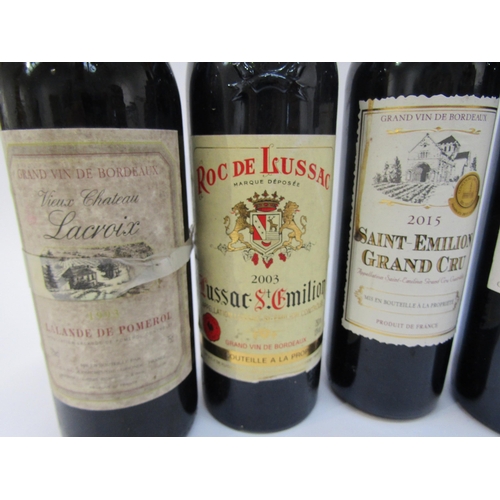 4537 - 1993 Vieux Chateau Lacroix, Lalande de Pomerol, 2010 Chateau Meaume, Bordeaux Superieur, 2014 Chatea... 