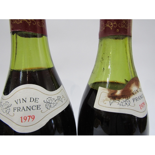 4539 - 1979 Goutte Vermeille, Cotes du Rhone, x 4 (one level low)