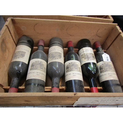 4583 - 1967 Chateau Magdelaine, Saint-Emilion 1er Grand Cru Classe x 6     (E) £250-300