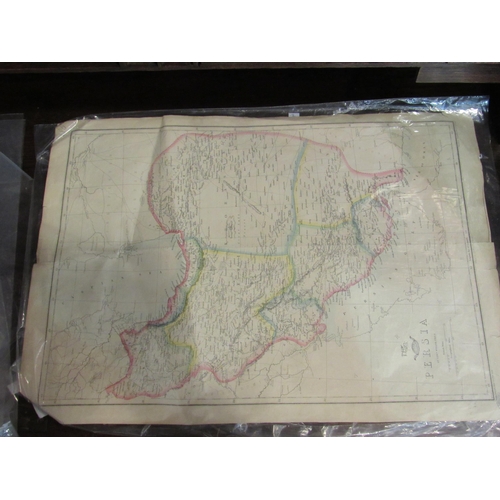 4138 - Five unframed 19th Century maps of the Middle East dated from 1831 to circa 1860, focusing on differ... 