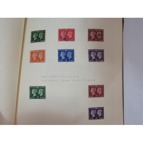 4294 - A Rapid stamp album including one penny reds, two penny blues etc.   (E) £50-100