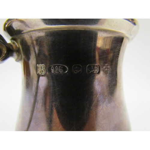 4317 - A Barker Ellis Silver Co silver tankard monogrammed, Birmingham 1999/2000, 9.8cm tall, 252g