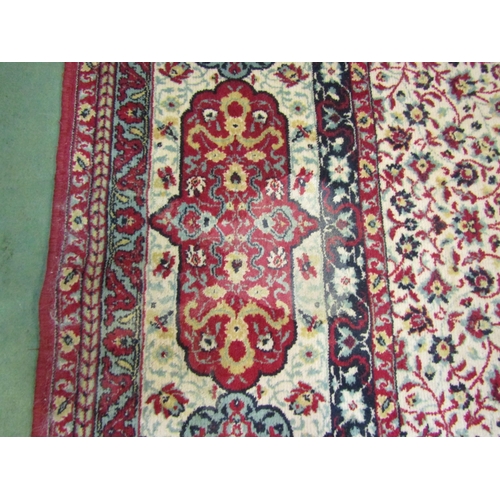 4589 - A modern Persian style rug with all-over leaf and vine detail, 365cm x 270cm