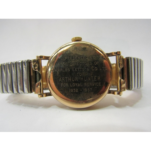 4419 - A 9ct Smith's wristwatch