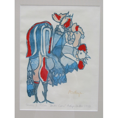 1490 - ARDYN HALTER ARTIST AND STAINED GLASS ARTIST British/Israeli b.1956: A rare early lithograph, signed... 