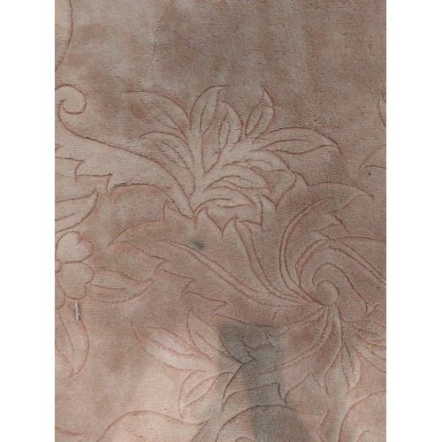 1575 - A large Chinese carpet, dusky pink ground, 380cm x 280cm