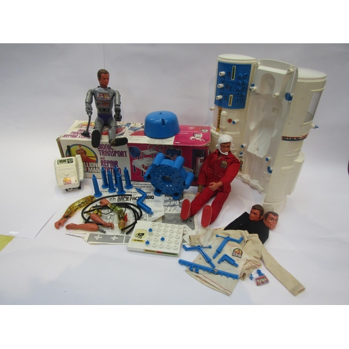 5001 - A collection of Six Million Dollar Man toys including boxed Denys Fisher Bionic Transport and Repair... 