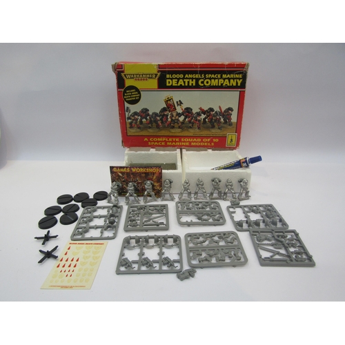 5005 - A Games Workshop Warhammer 40,000 Blood Angels Space Marine Death Company set of unpainted models