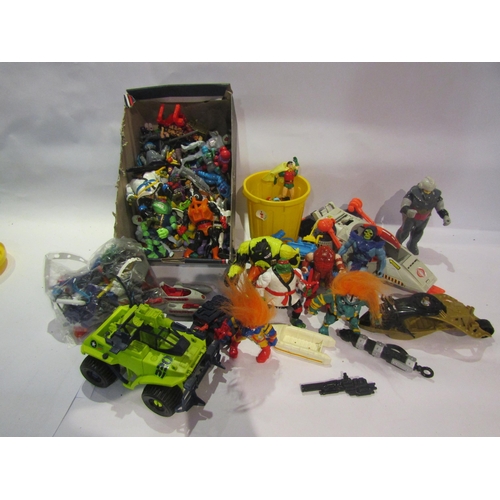 5067 - A collection of 1990's plastic action figures, vehicles, weapons and accessories including Hasbro GI... 