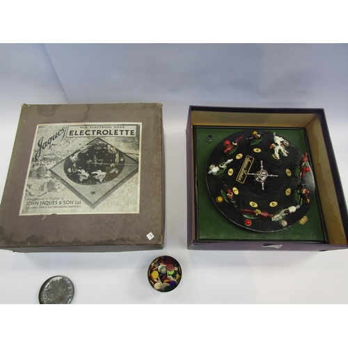 5089 - An early 20th Century Jacques Electrolette horse racing game in original box