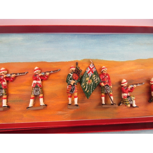 5095 - Three boxed hand painted lead figure sets depicting Sudan 1898 soldiers, comprising Cameron Highland... 