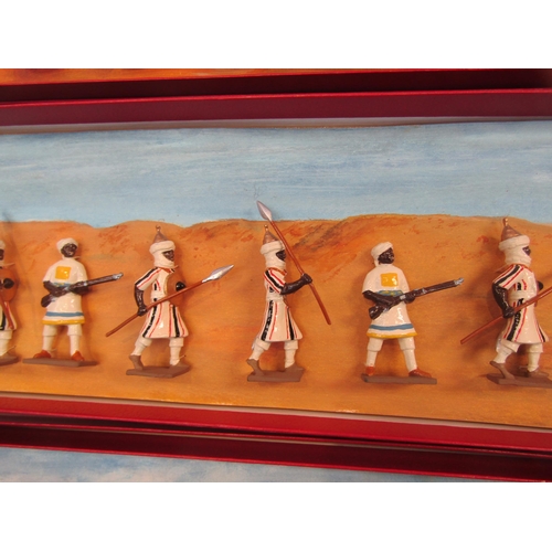 5095 - Three boxed hand painted lead figure sets depicting Sudan 1898 soldiers, comprising Cameron Highland... 