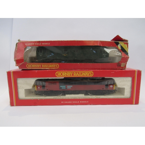 5260 - Two boxed Hornby 00 gauge diesel electric locomotives comprising R080 Class 29 D6110 (box poor) and ... 