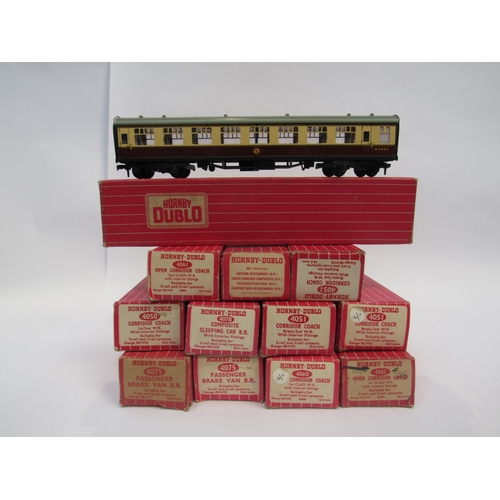 5268 - Twelve boxed Hornby Dublo 00 gauge passenger coaches to include 4049 Composite Restaurant Car, 4050 ... 