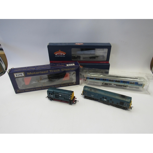 5274 - Boxed Bachmann Branch-Line 00 gauge rolling stock to include 33-929A 30T Bogie Bolster Wagon BR grey... 