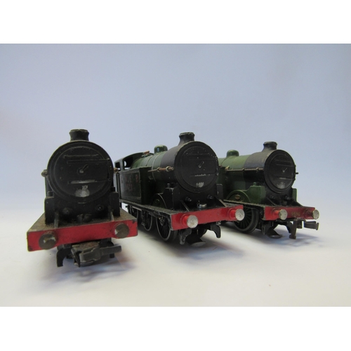 5299 - Three unboxed Hornby Dublo 00 gauge EDL7 3 rail tank locomotives; LNER 9523, LNER 9596 and LMS 6917 ... 