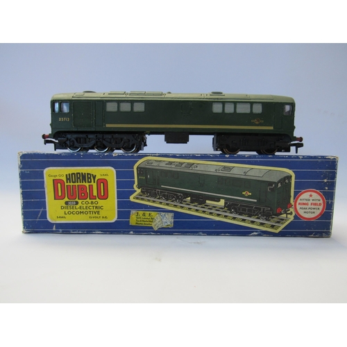 5313 - A boxed Hornby Dublo 00 gauge 3 rail 3233 Co-Bo Diesel-Electric Locomotive D5713   (R) £30