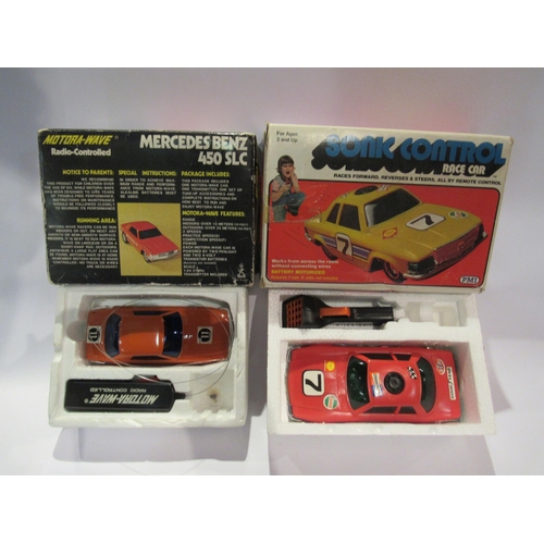 5158 - Two boxed 1970's remote control cars to include Sonic Control and Motora-Wave