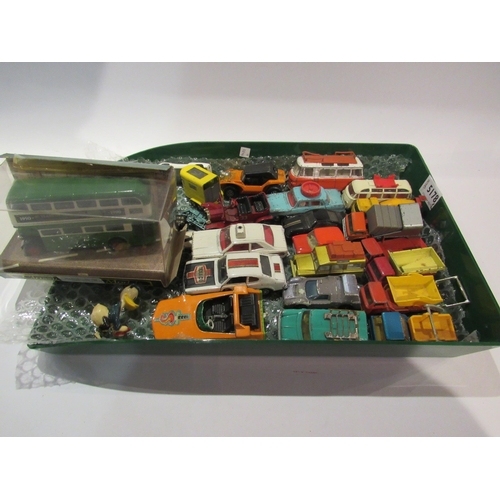 5178 - Assorted playworn diecast vehicles including Lesney Matchbox Series and a boxed Corgi Ipswich bus