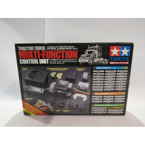 5200 - A boxed Tamiya 56511 Tractor Truck Multi-Function Control Unit for 1:14 scale radio control tractor ... 