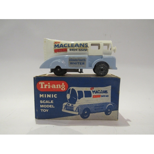 5241 - A Tri-ang Minic Push and Go Macleans Tube Van, boxed