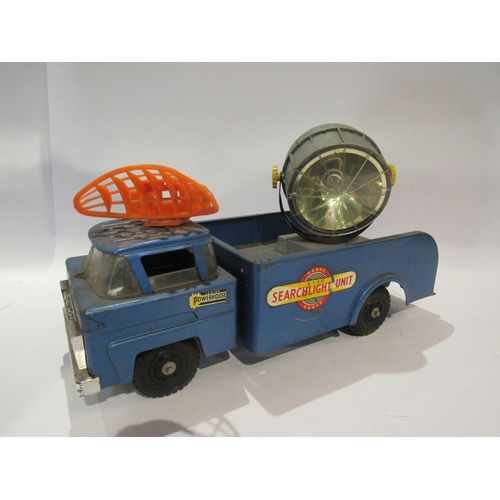 5243 - A Marx powerhouse pressed tin searchlight unit