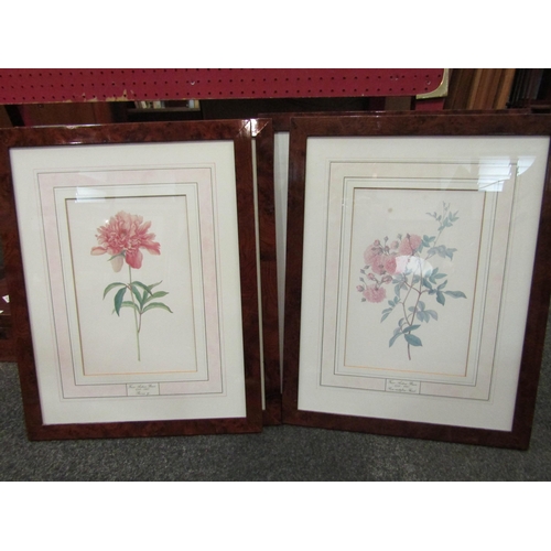 1135 - Eight limited edition colour prints of flowers, four of which 