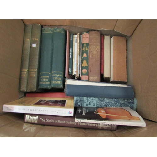 1169 - Seven boxes of assorted books