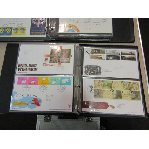 1274 - A collection of first day covers in six albums, 1972- 2004 plus a few earlier examples