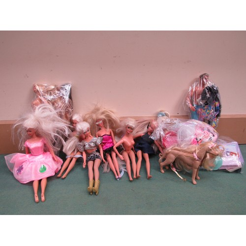 5036A - A collection of mostly 1990's Barbie dolls, outfits and accessories