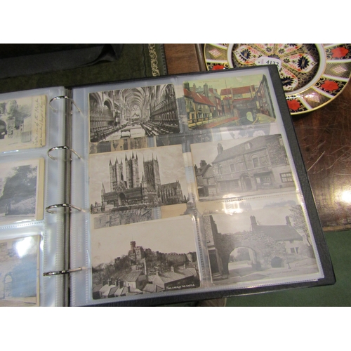 4237 - An album of miscellaneous topographical postcards including a number of Lincolnshire    (R)  £50