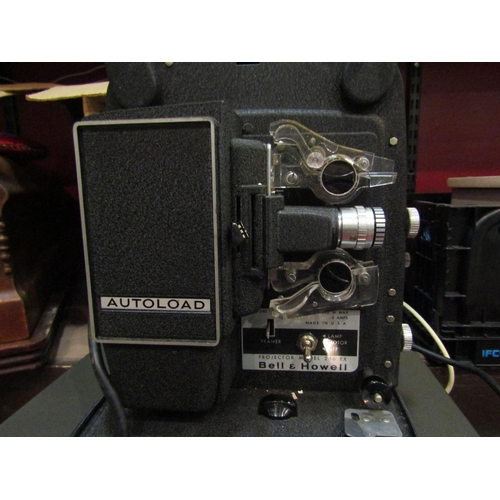 4263 - A Grundig TK140 DeLuxe reel to reel tape recorder and a boxed Bell & Howell cine projector (2)   (E)... 