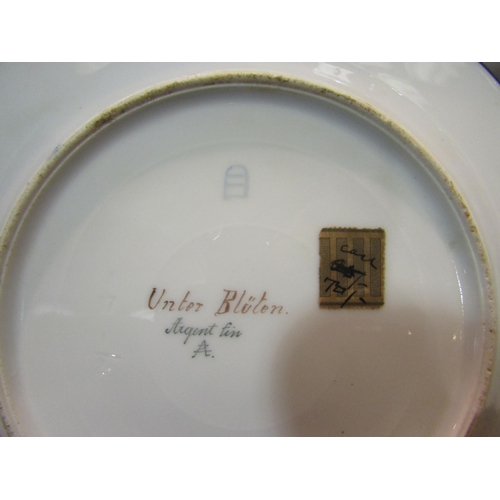 4279 - A pair of decorative Vienna wall plates including 