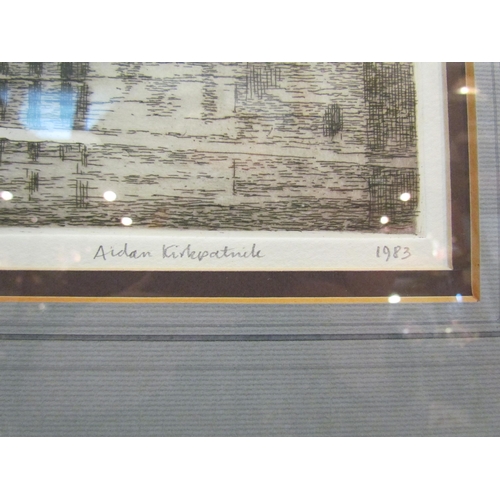 4222 - A limited edition etching by Aidan Kirkpatrick titled 