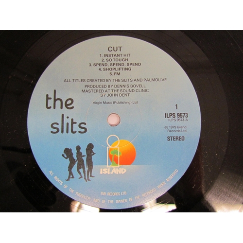 8028 - THE SLITS: 'Cut' LP on Island Records, fully laminated sleeve with illustrated inner (ILPS 9573, vin... 